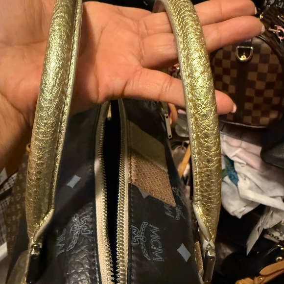 Vintage 🩷limited edition 🩷 MCM Visetos Princess Lion Boston Bag - Picture 7 of 10